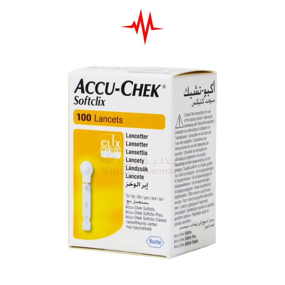 Precision Accu-Chek Softclix Lancets – 100pc