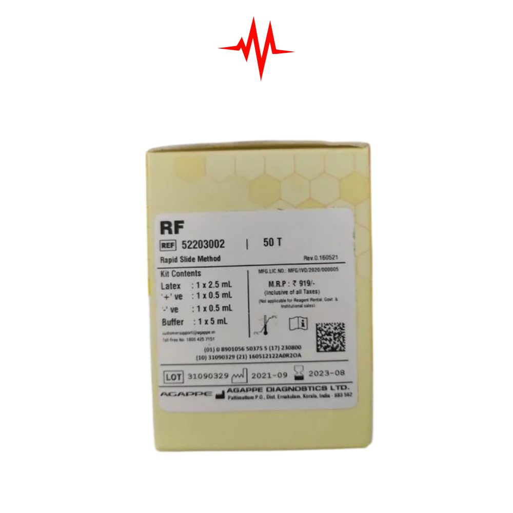 Agappe RF Complete Kit – Rheumatoid Factor Detection Test