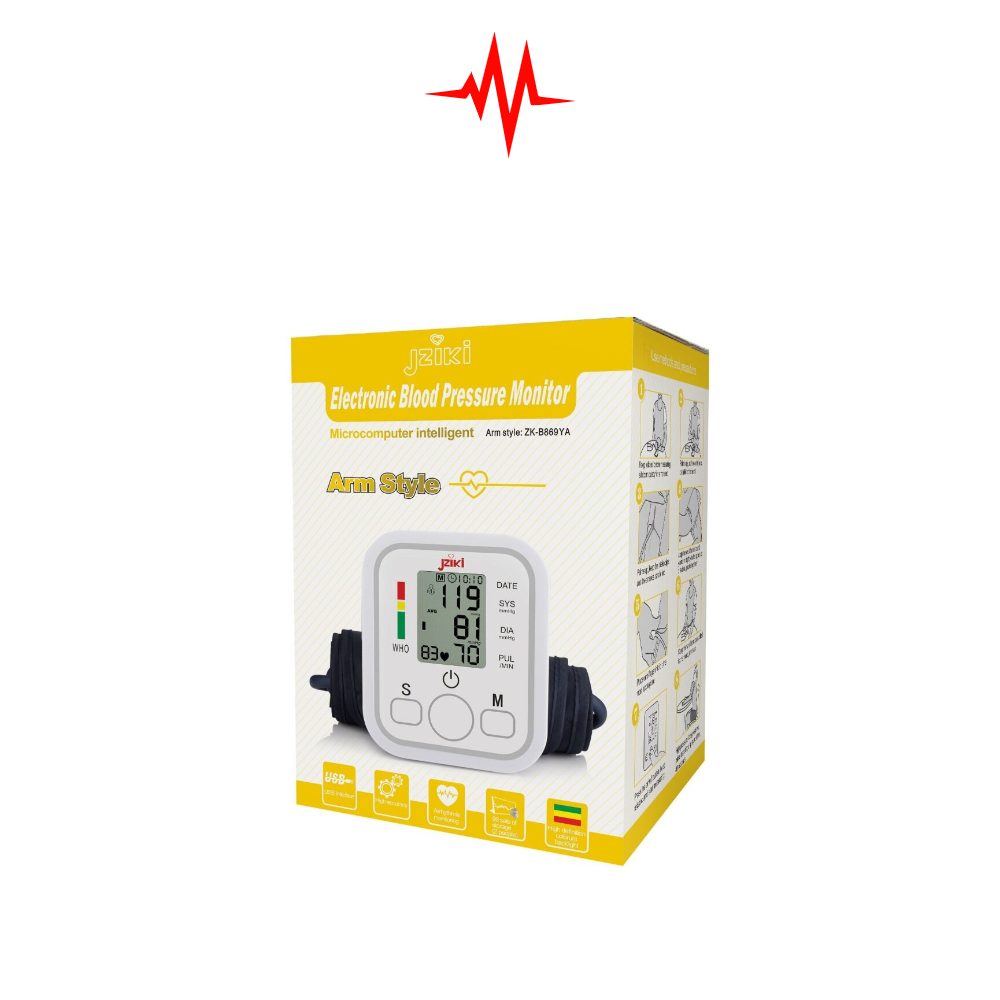 Arm Style Digital Blood Pressure Digital BP Machine Kit With USB
