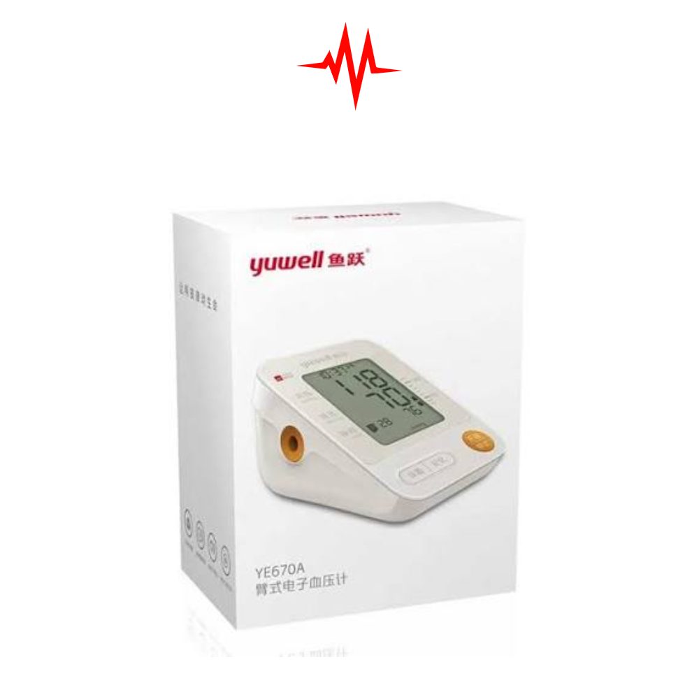 AUTOMATIC BLOOD PRESSURE Digital BP Machine Kit – YUWELL YE670A