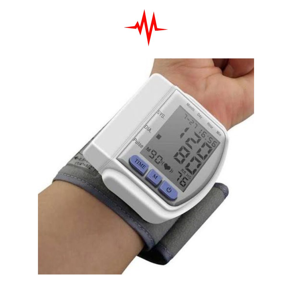 Automatic Wrist Blood Pressure Digital BP Machine Kit CK-102