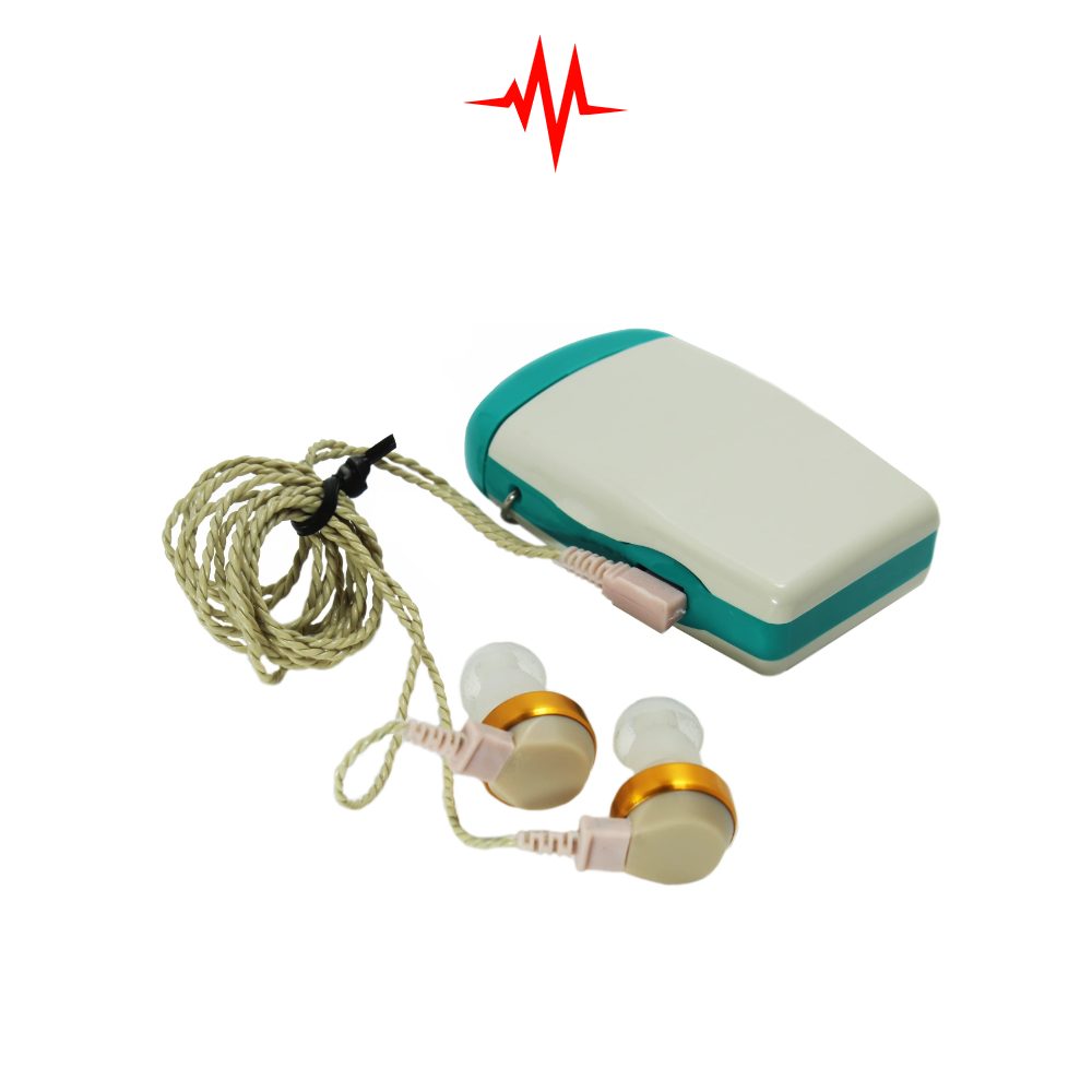 Precision Axon F-18 Sound Enhancement Pocket Amplifier Hearing Aid Machine