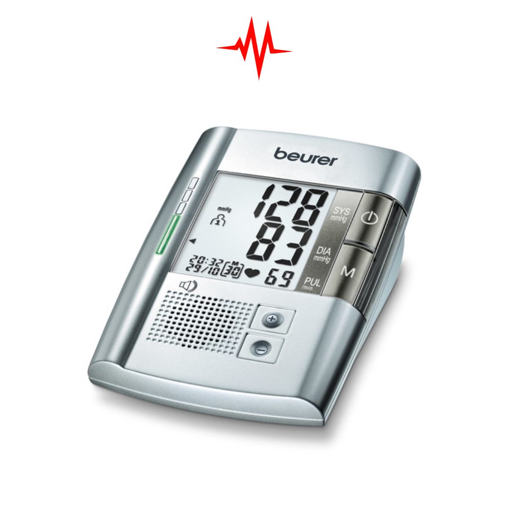 Beurer BM19 Talking Upper Arm Blood Pressure Digital BP Machine Kit