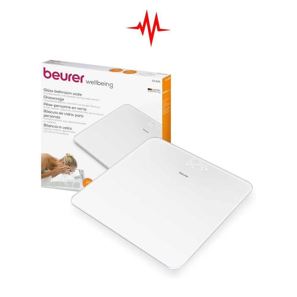 Precision Beurer GS 225 glass bathroom scale