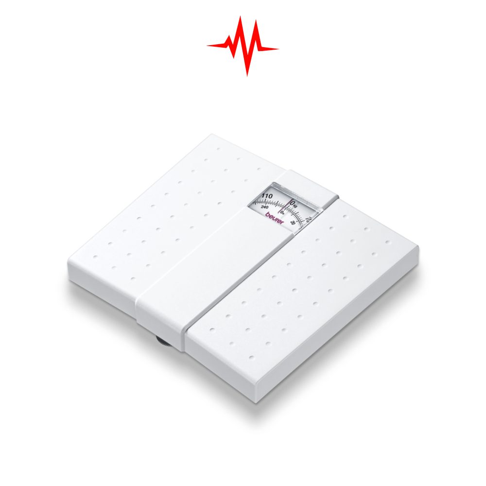 Precision Beurer MS 01 Mechanical Personal Bathroom Scale – White