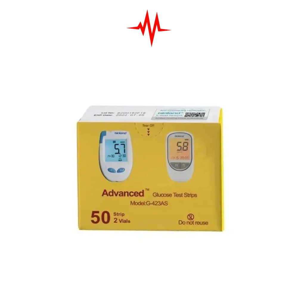 Precision Bioland Advanced Glucose Meter Test Strip – 25×2 strips