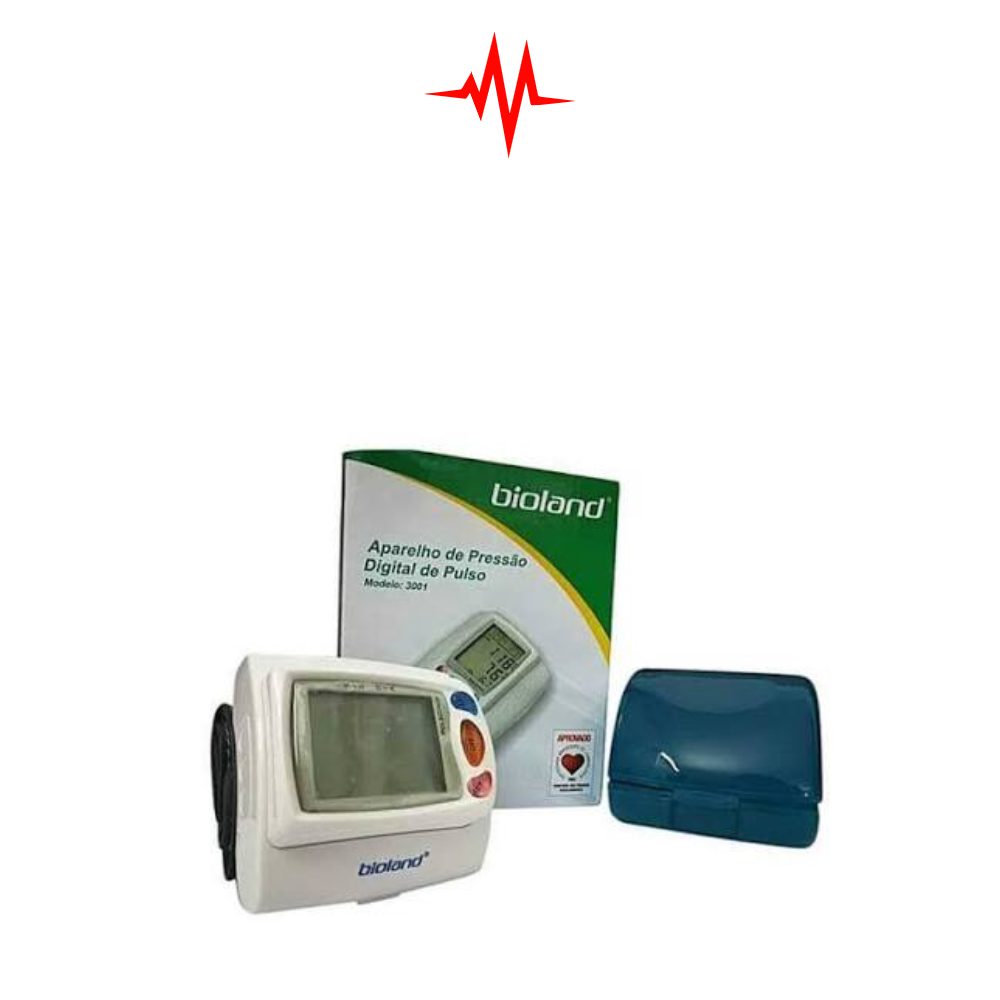 Bioland Wrist Blood Pressure Digital BP Machine Kit with Portable Comfort Cuff