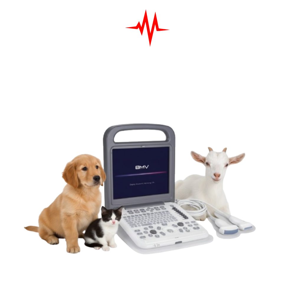 Automatic BMV BPU30 Vet Diagnosis Ultrasound System Clinical Set