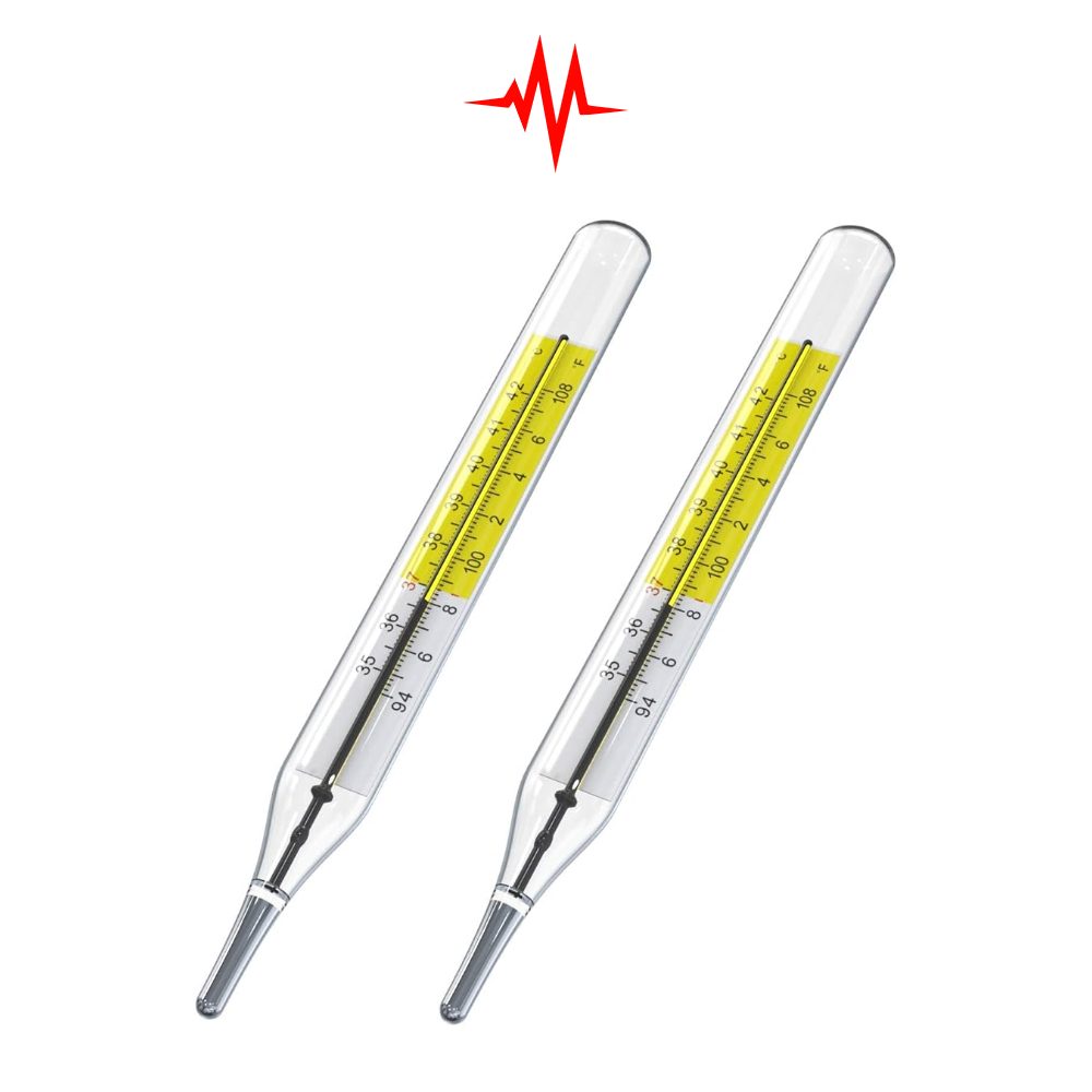 Precision Clinical Classic Glass Thermometer