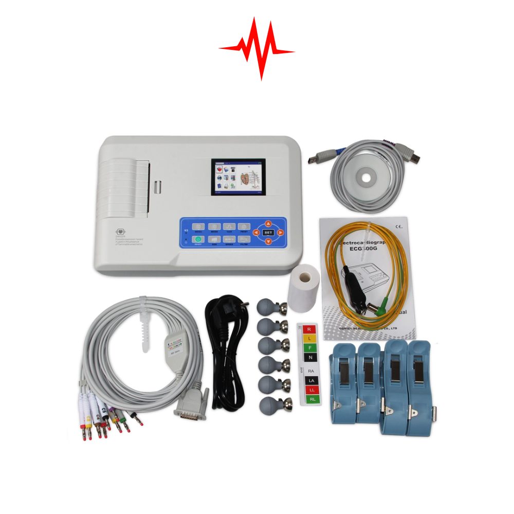 Precision Contec 300G Digital Three Channel ECG Machine