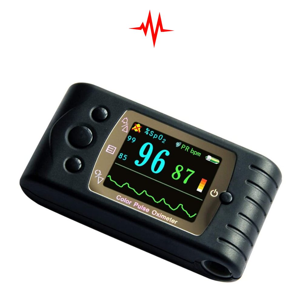 CONTEC CMS60F Handheld Pulse Oximeter Spo2 Digital BP Machine Kit