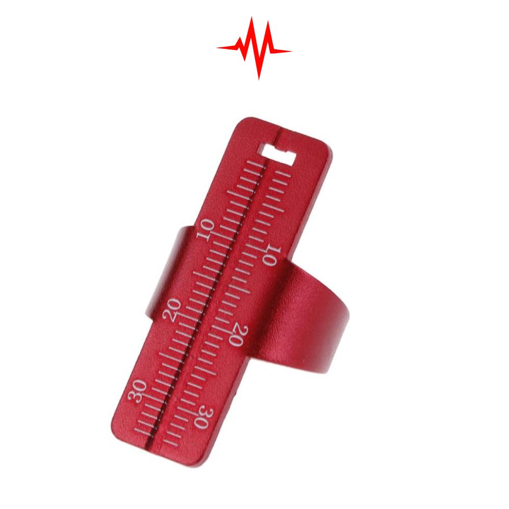 Precision Dental Endo Finger Measuring Scale (Large)