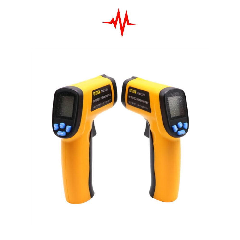 Precision Digital IR Non-Contact Infrared Thermometer Senit Handheld Laser LCD