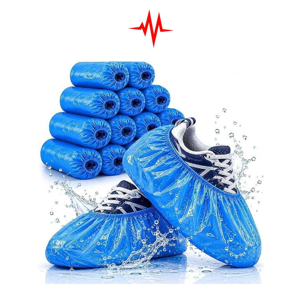 Professional Disposable Shoes Cover (Blue) – 50pcs Equipment