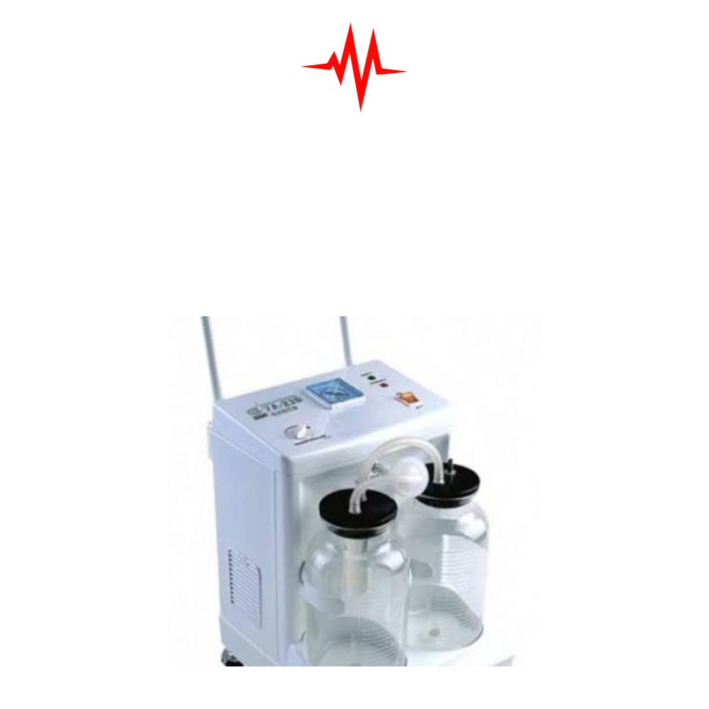 Precision Easywell SS-8A Electric Suction Machine – Oil-Free Piston Pump, 2×2500 mL Bottles, Portable Suction Unit for Hospital & Home Use | Bangladesh