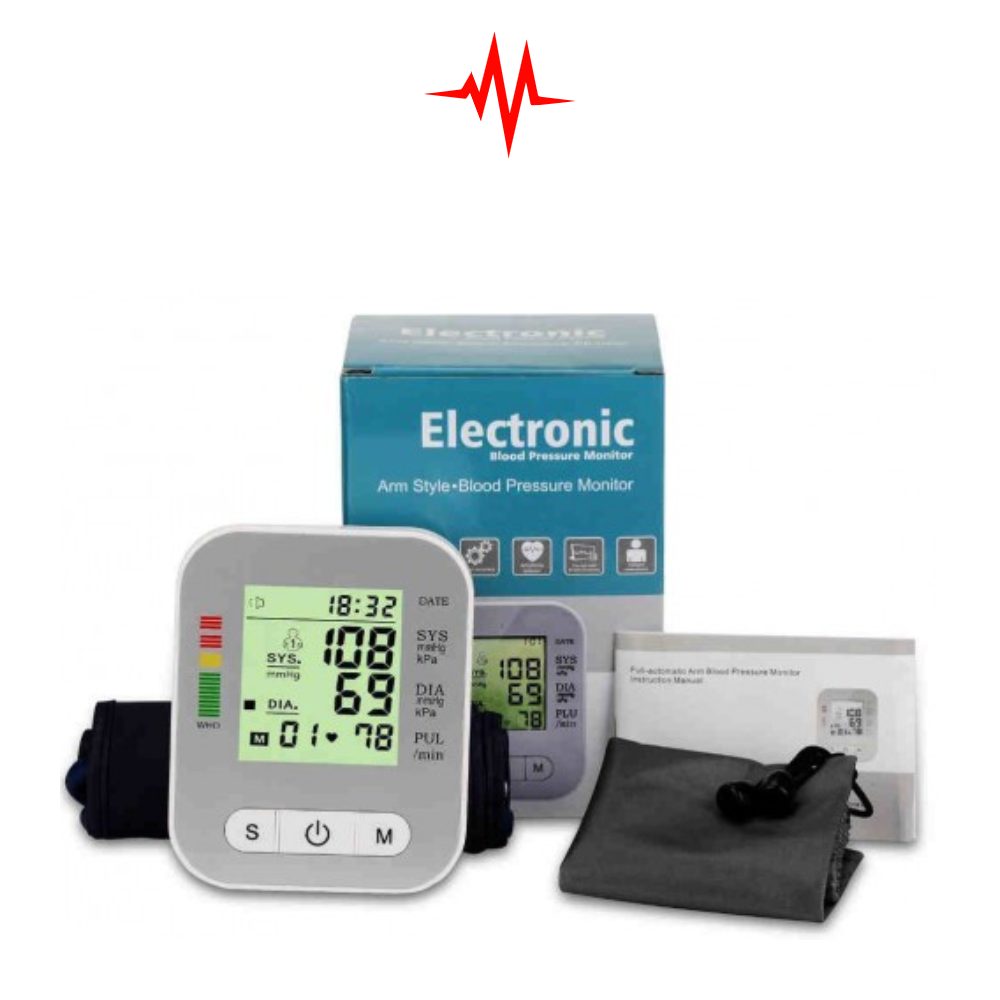 Electronic RAK289 LCD Screen Digital Blood Pressure Digital BP Machine Kit