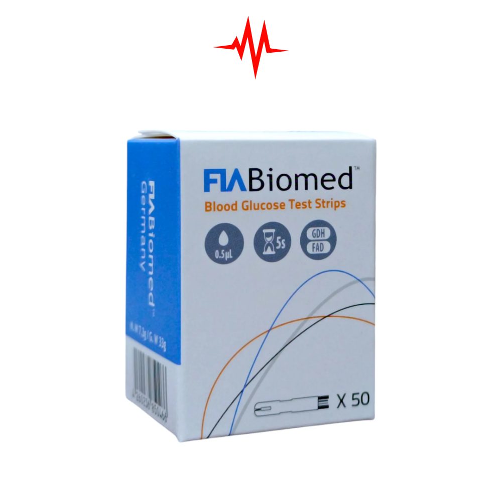 Precision FIA Biomed Blood glucose test Strip- 50 Strips