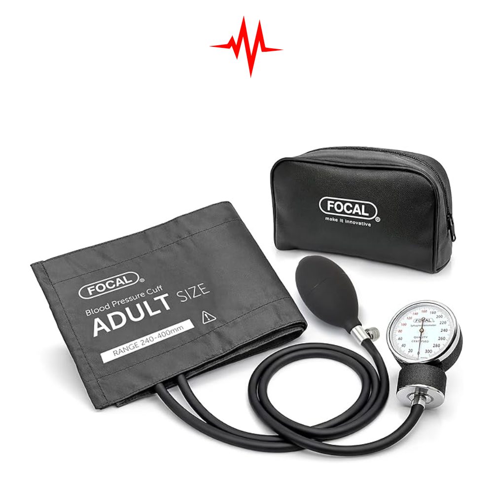 Focal BP Machine Analog Manual Blood Pressure Machine Without Stethoscope
