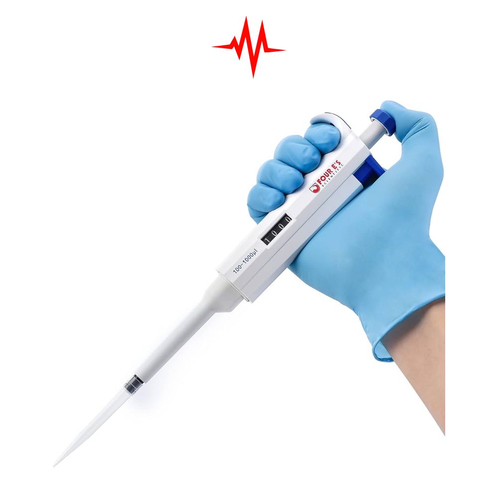 Precision Four E’s Single Channel Adjustable Micropipette