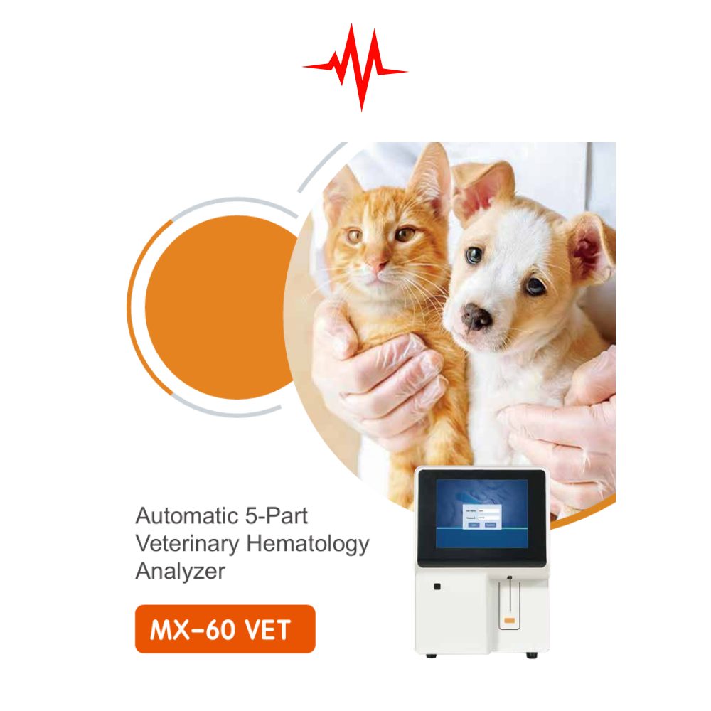 Precision FUNKEEP MX-60 VET 5-Part Veterinary Hematology Analyzer