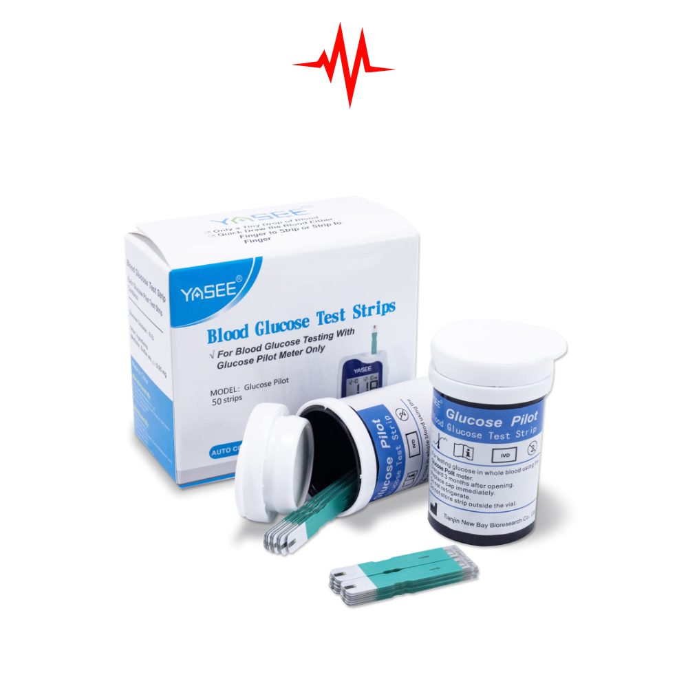 Precision Glucoleader Yasee Glucose Meter Test Strips – 50 Strips