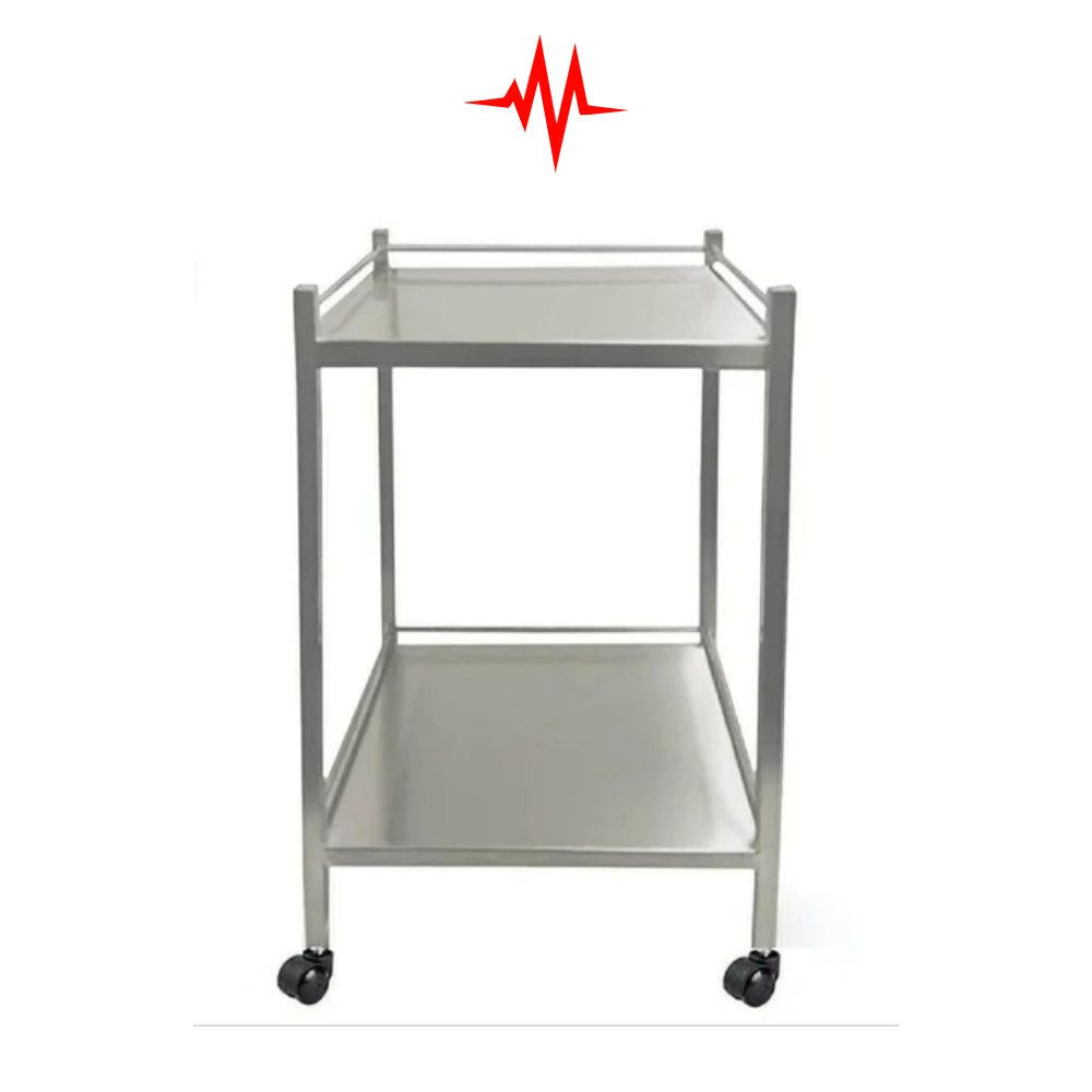 Precision Hospital Instrument Trolley Double Rack