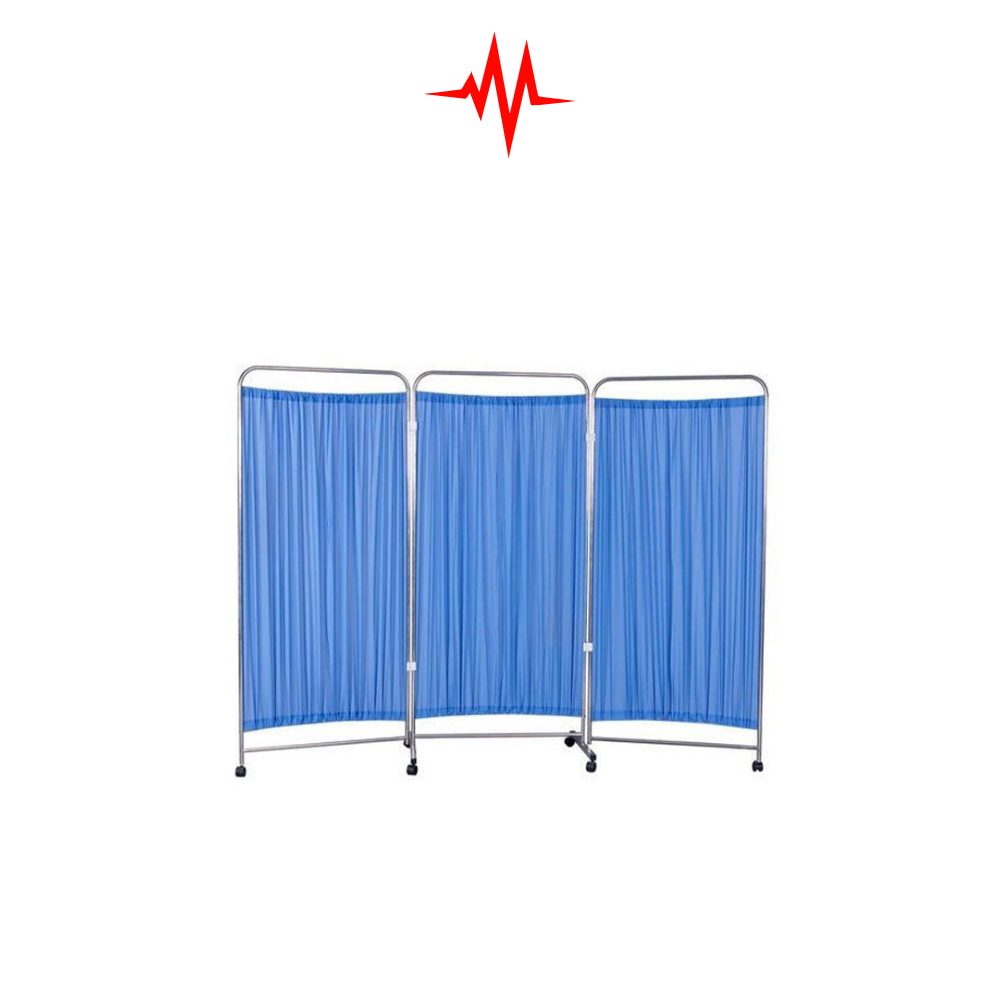 Precision Hospital Patient Bed Side Partition Screen Stand – SS