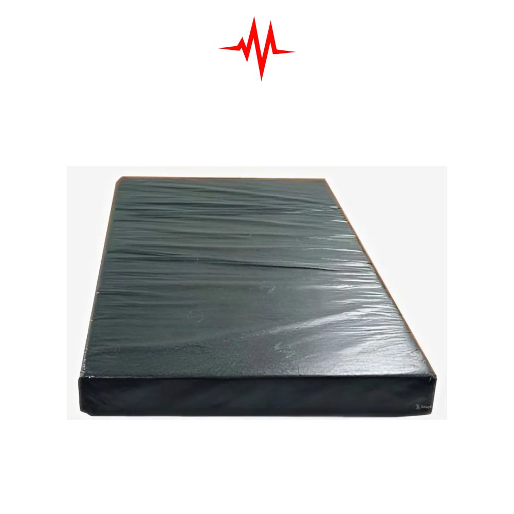Precision Hospital Rexine Covered 4 inch Single Foam Bed Mattress