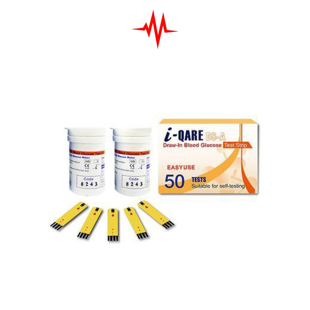 Precision I-Qare DS-A Blood Glucose Meter Strip 25 pcs