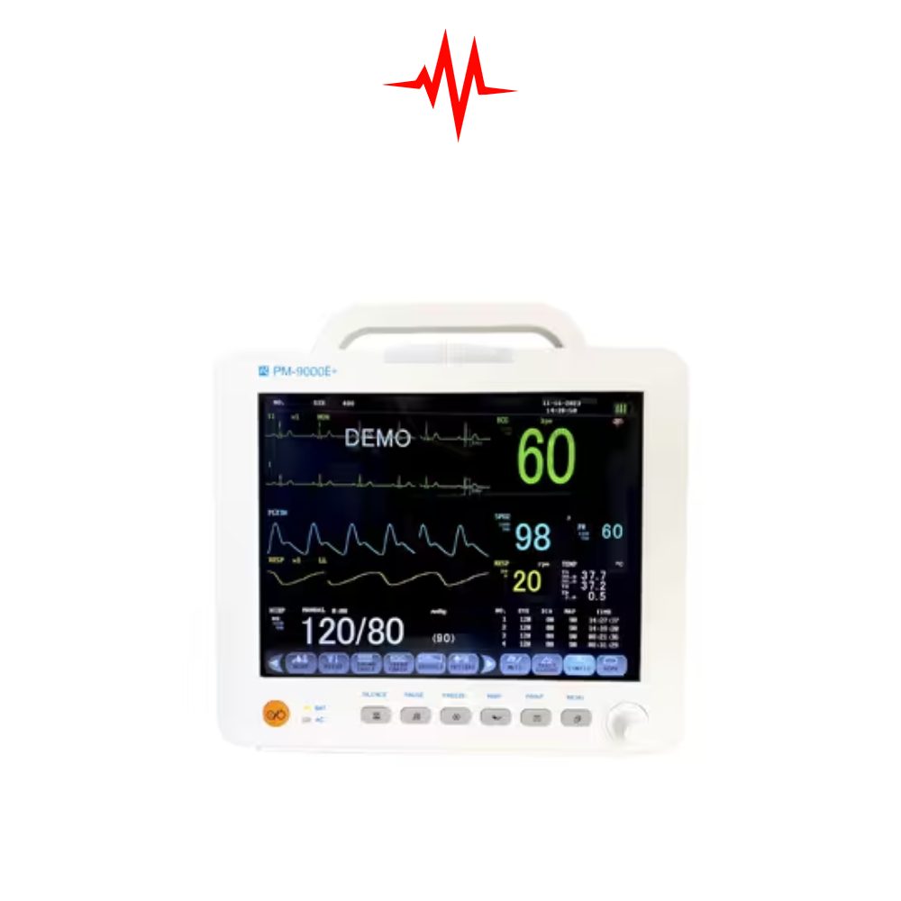 Portable Patient Digital BP Machine Kit 12.1 Inch Color with 6 Standard Parameter