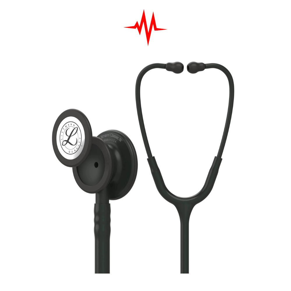 Precision Classic III Stethoscope Full Black Special Edition Littmann® Classic III Stethoscope Full Black Special Edition