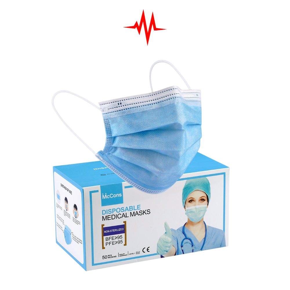 Precision McCons Disposable Non Medical Face Mask with CE & FDA Certify