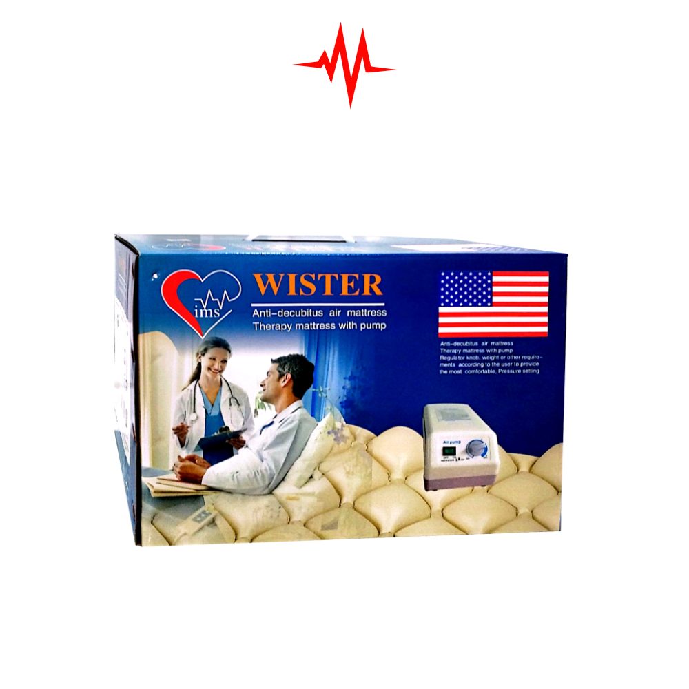 Precision Medical Air Mattress with Pressure Pump | WISTER | USA