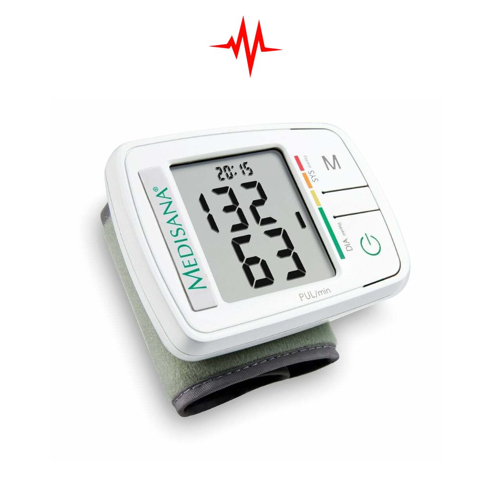 Medisana HGH Wrist Blood Pressure Digital BP Machine Kit