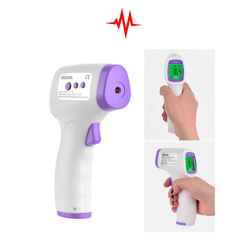 Precision Non-contact infrared thermometer Aiqura AD801
