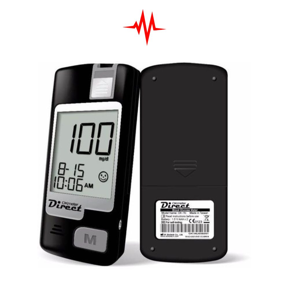 OKmeter Blood Glucose Digital BP Machine Kiting System