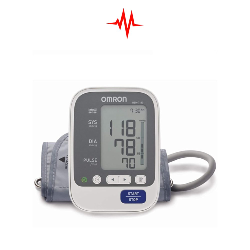 Omron Automatic Blood Pressure Digital BP Machine Kit HEM-7130