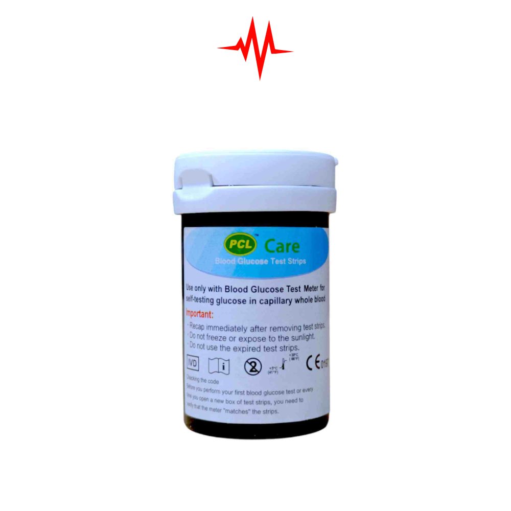 Precision PCL Care Glucose Test Strips – 50 Strips