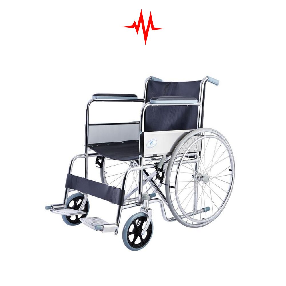 Precision Portable Folding Standard Comfortable Wheelchair KCWorld-809