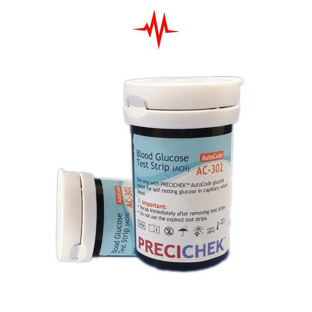 Precision Precichek AutoCode Blood Glucometer Test Strip – 50 strips