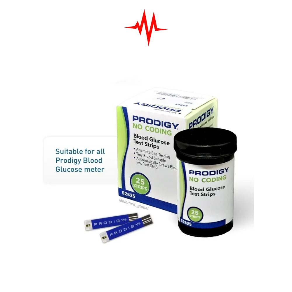 Precision Prodigy No Coding -25 piece Test Strips