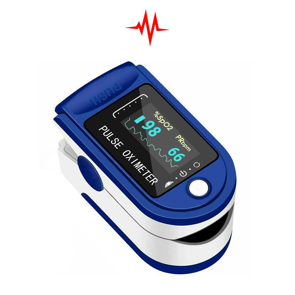 Pulse Oximeter Fingertip Oxygen Saturation Digital BP Machine Kit