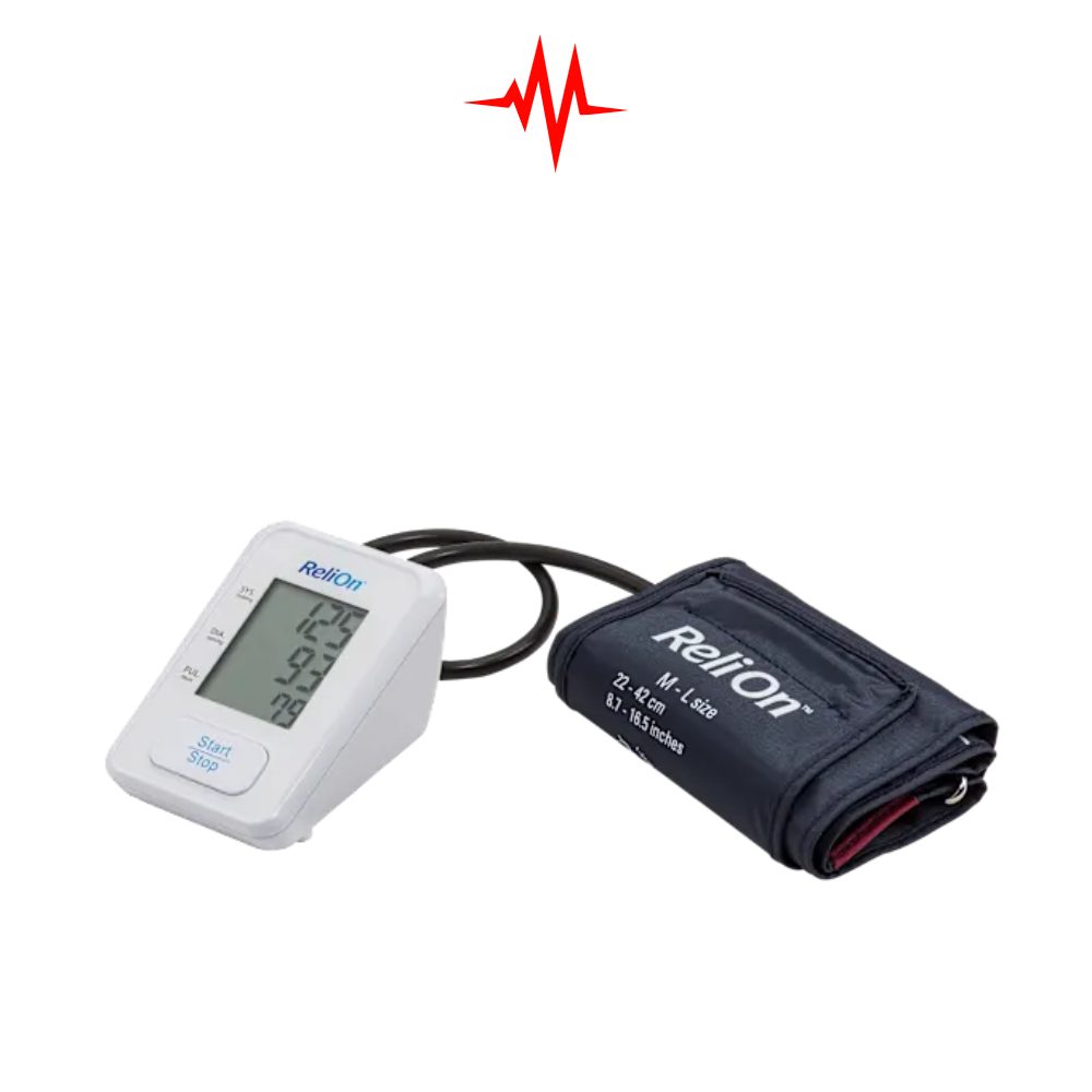 Relion MANUAL Blood Pressure Digital BP Machine Kit with Stethoscope (Combo)