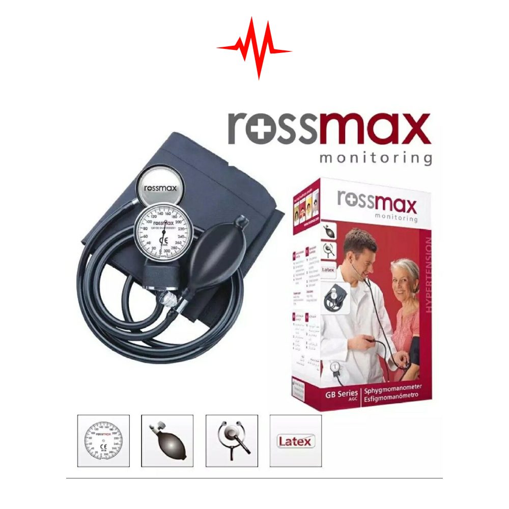RossMax BP Machine with Stethoscope