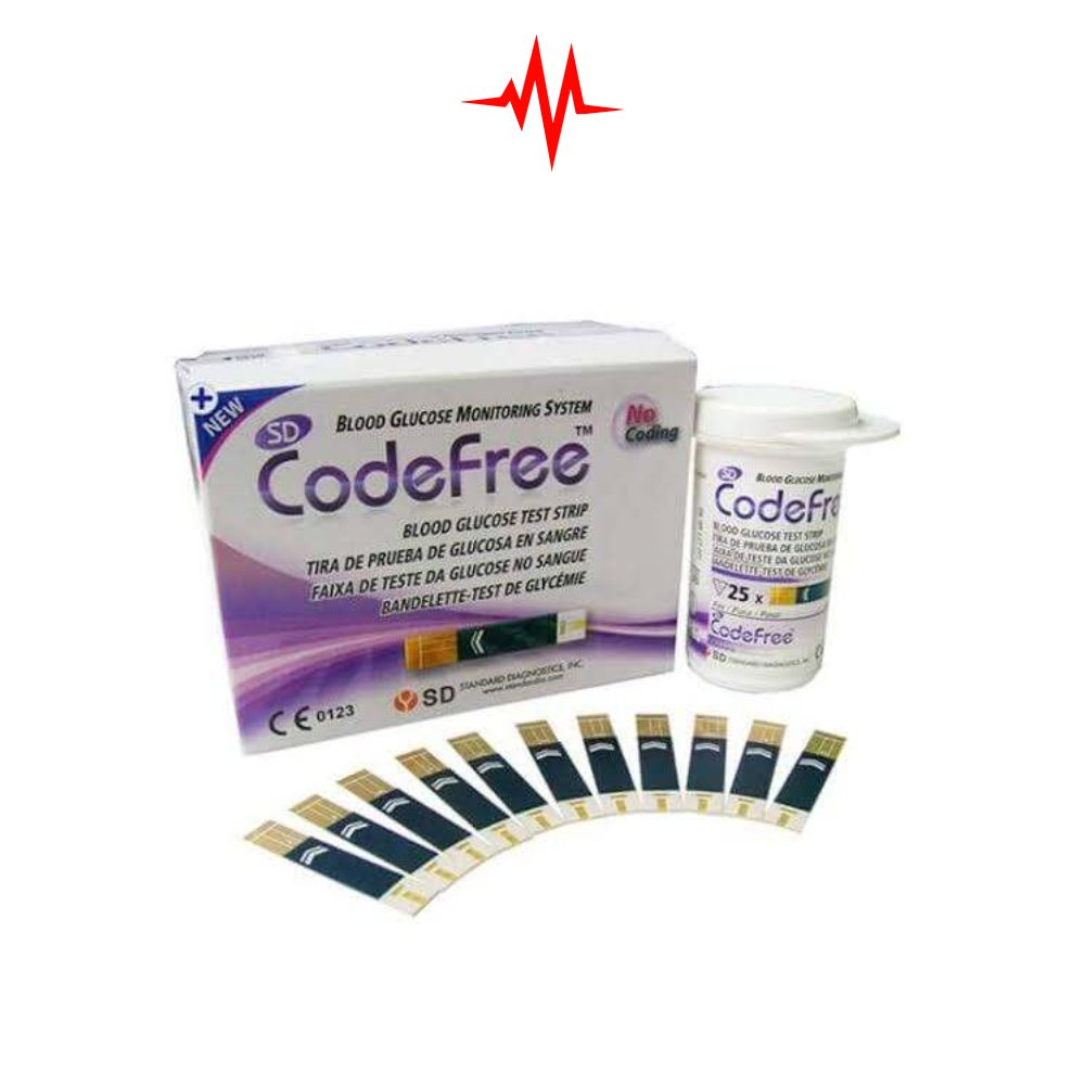 Precision SD Code Free Glucometer Strip (25pcs)