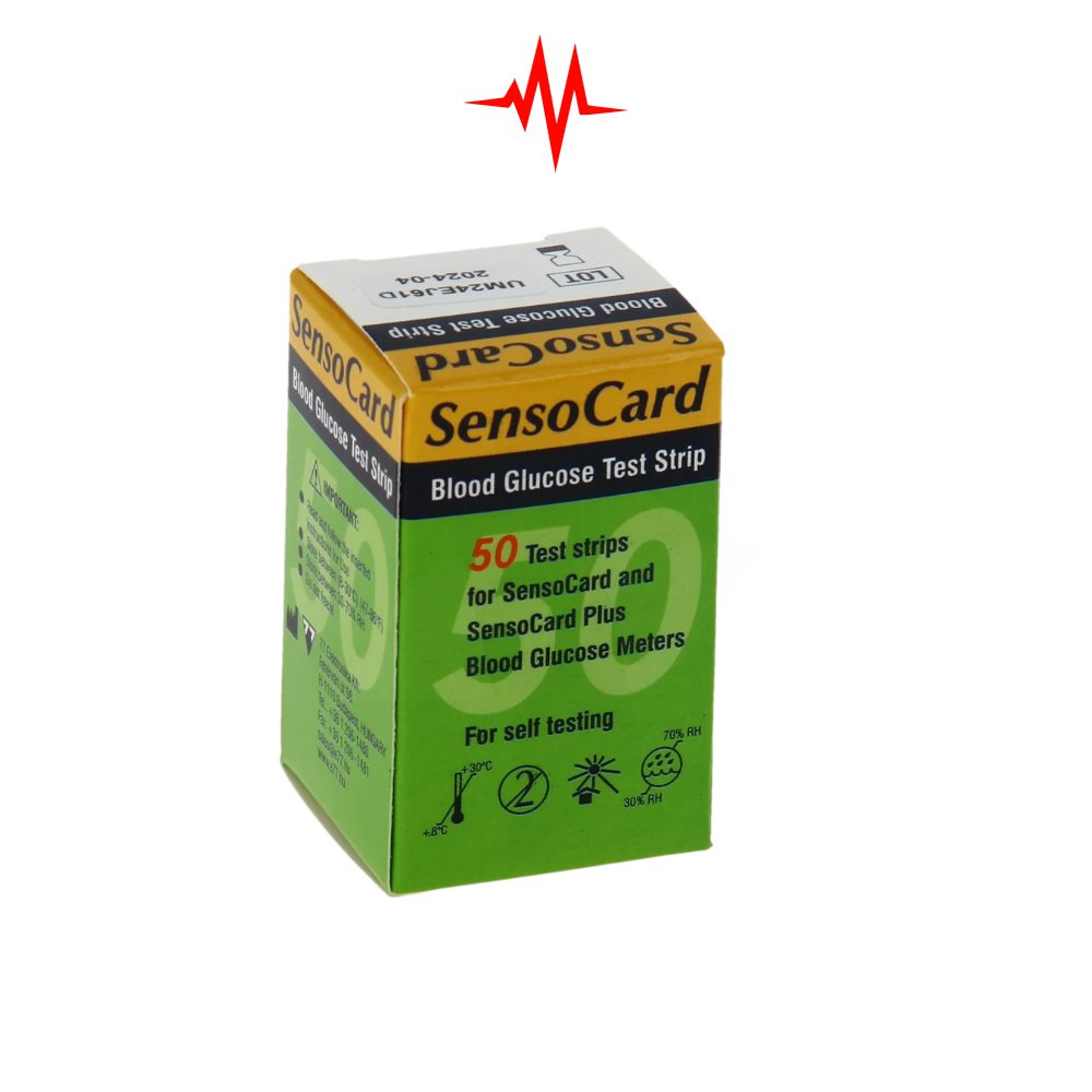 Precision Senso Card Self Glucose test Strip (50 pcs)