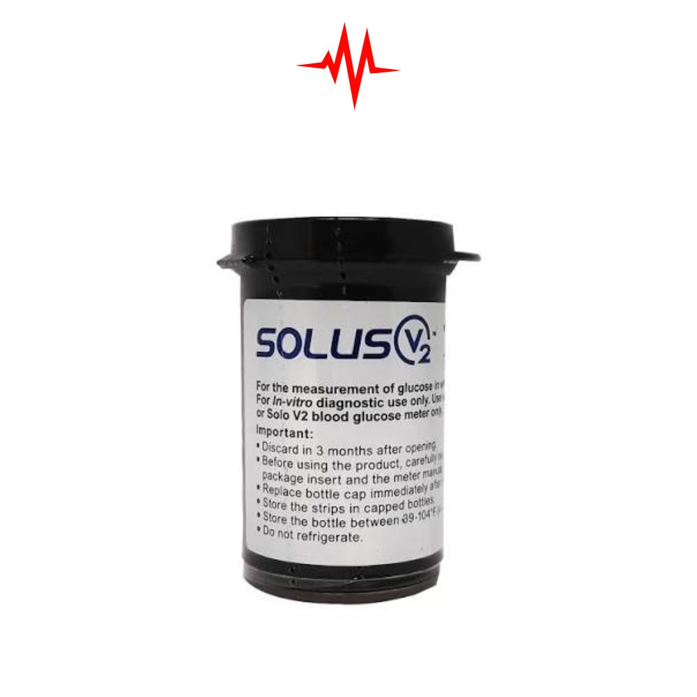 Precision Solus V2 Diabetic Meter Test Strips – 50 strips