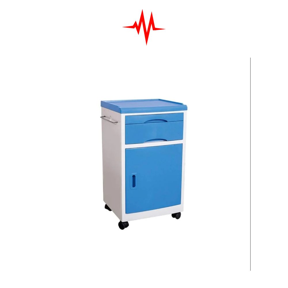 Precision Stainless Steel Paint Coated Hospital Bed side Locker MS-11