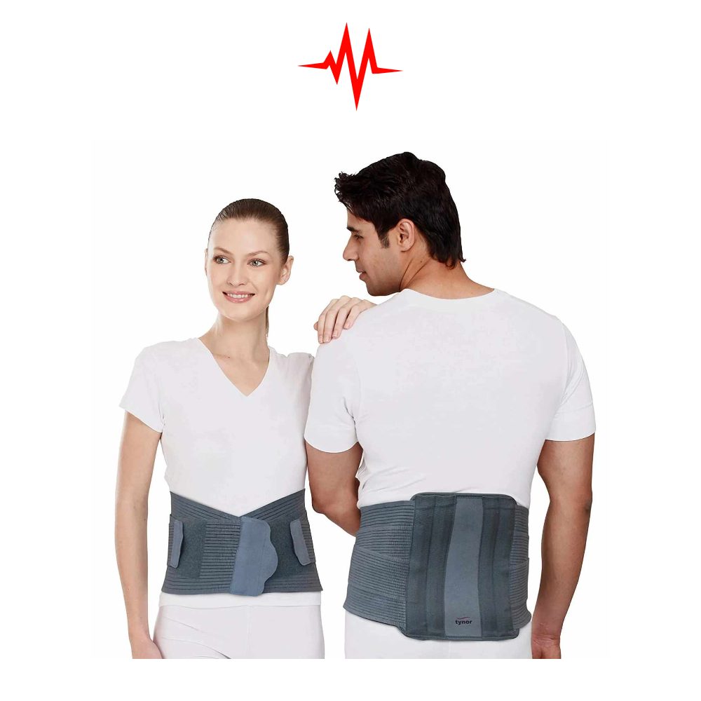 Precision Tynor Lumbar Corset Belt Contoured L.S. Support Belt For Back Pain