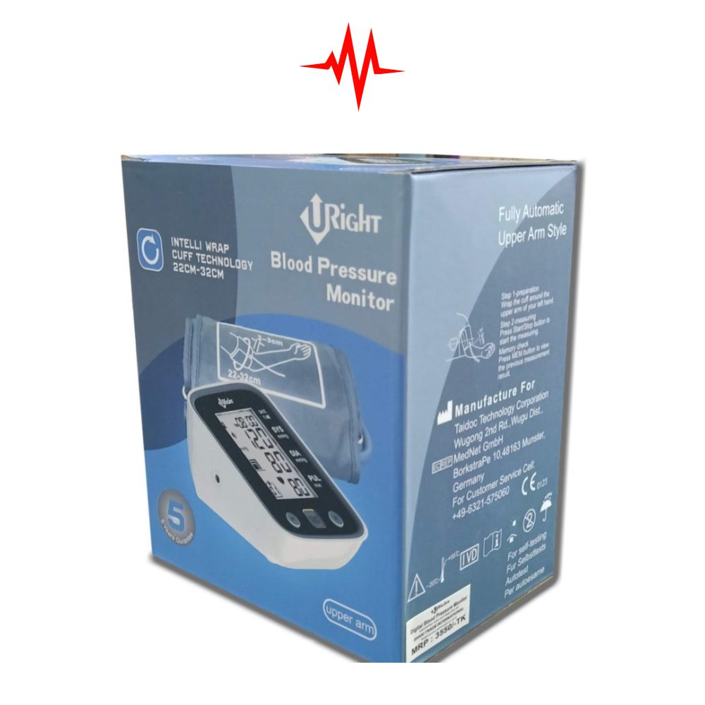 Uright Digital Blood Pressure Digital BP Machine Kit